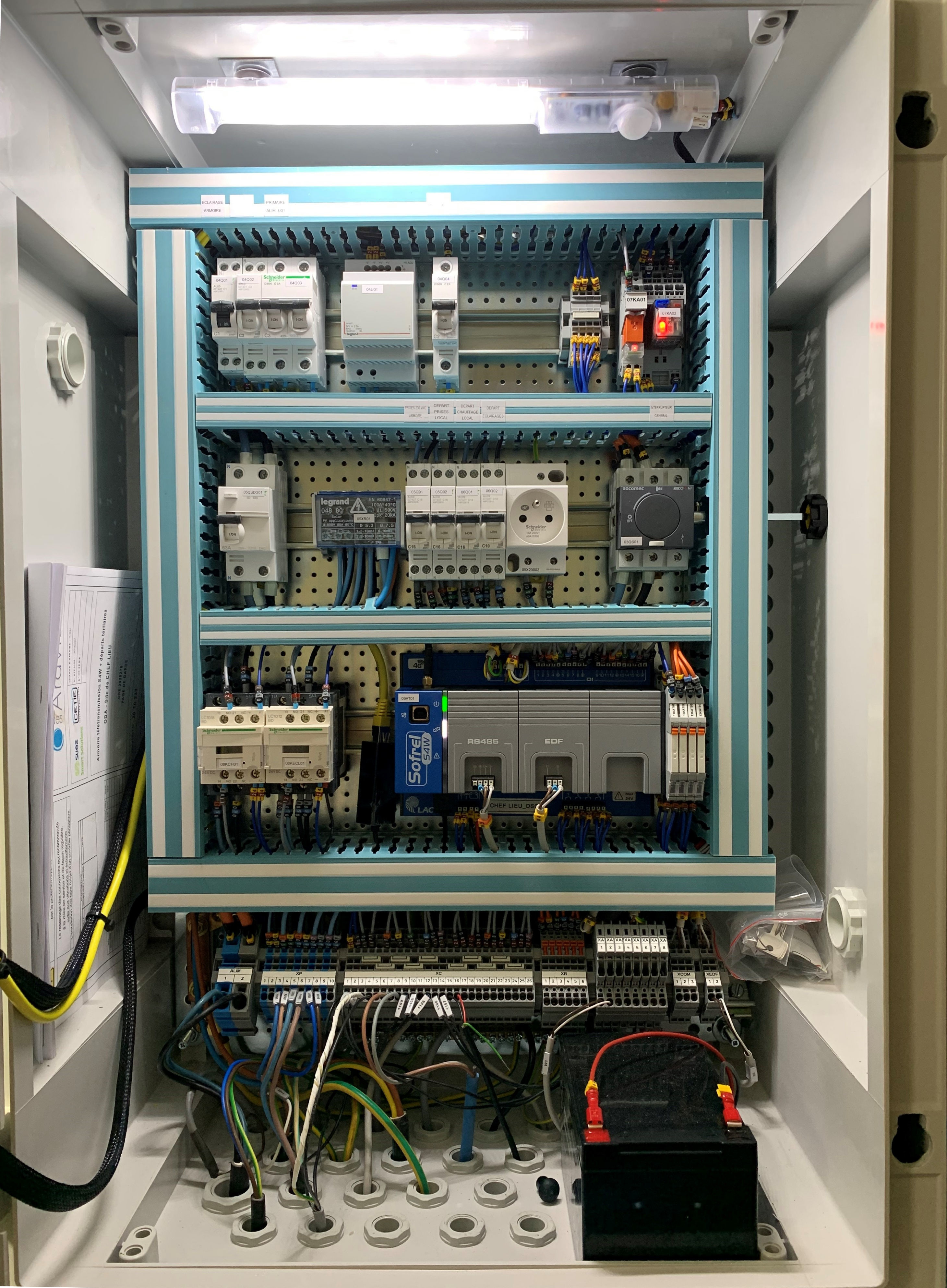 Disjoncteur DC - Système PV 4P DC IP66 - Étanche 32 A 1200 V